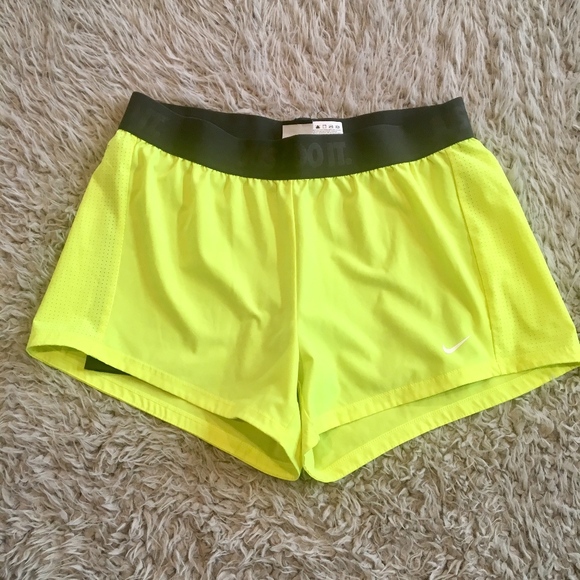 Nike Pants - Just Do It Neon Nike Shorts